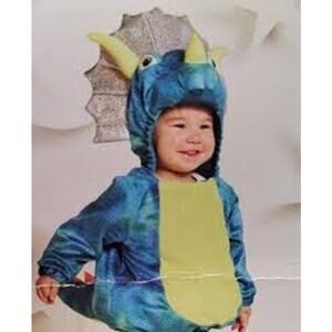 Hyde & EEK Infant Triceratops Pullover Costume 6-12M NWT
